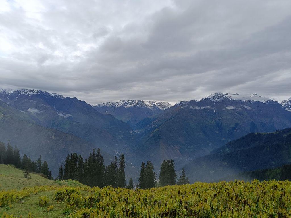 mountain view from Bhiskeri Thach